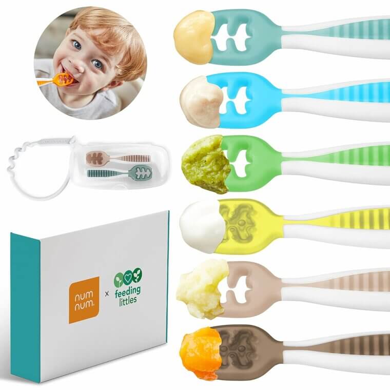 Revolutionize Baby Feeding with NumNum Spoons Set - Perfect for Weaning