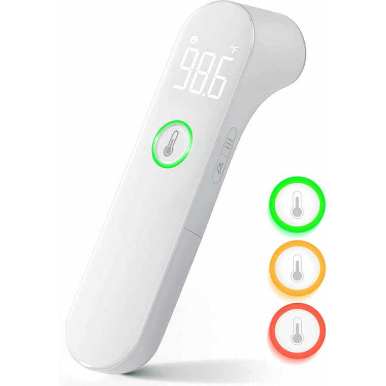 Fast Accurate Thermometer for All Ages - Fever Alarm & Mute