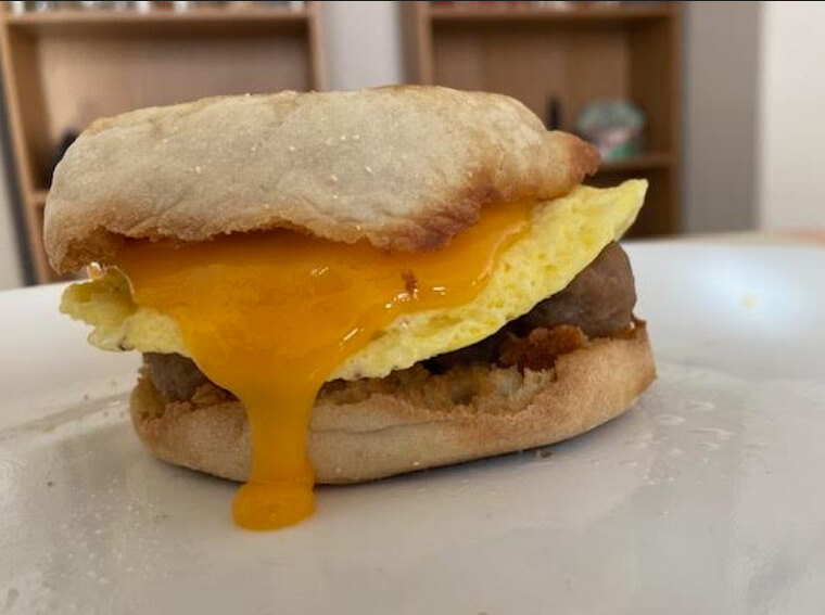 Fast Food Breakfast Sandwiches
