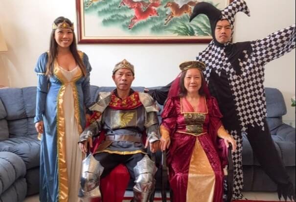 King, Queen, And Their Royal Court