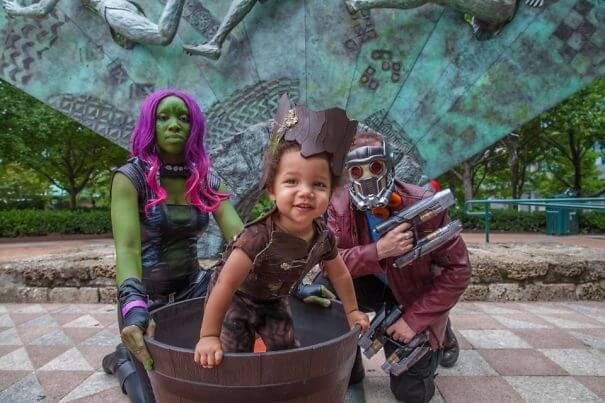 Baby Groot And His Guardians Of The Galaxy Parents
