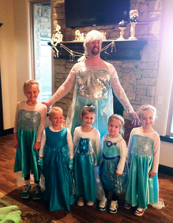 When You Only Have Daughters And The New Frozen Movie Was Just Released