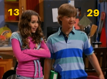 Jason Earles and Miley Cyrus