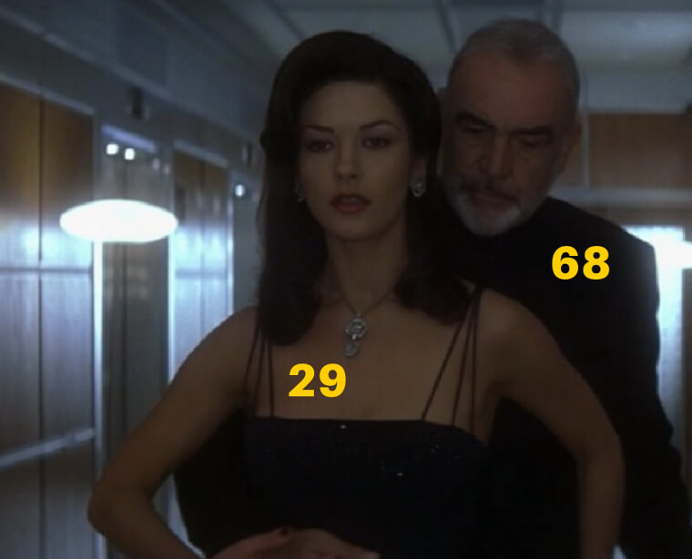 Sean Connery and Catherine Zeta-Jones