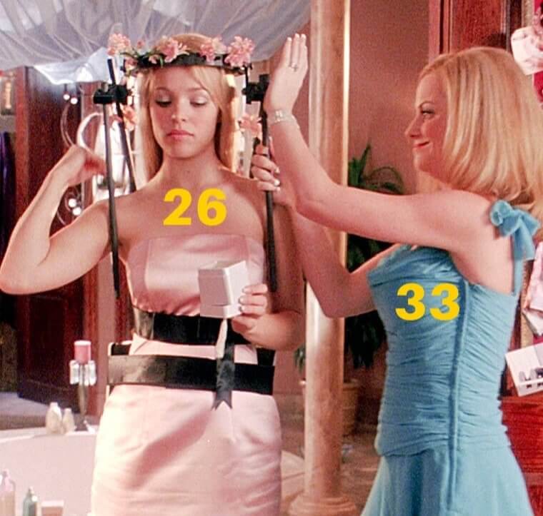 Amy Poehler and Rachel McAdams