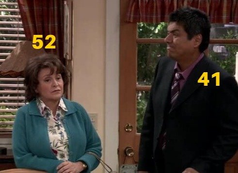George Lopez and Belita Moreno