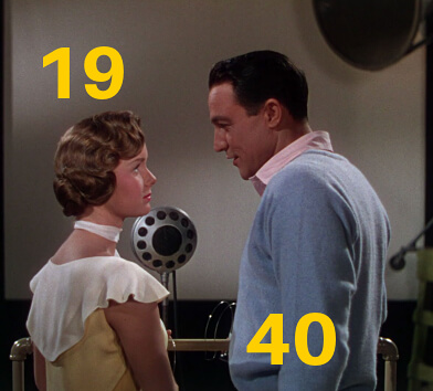 Debbie Reynolds and Gene Kelly