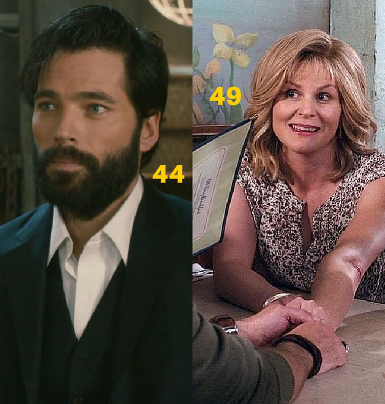 Jennifer Robertson and Tim Rozon