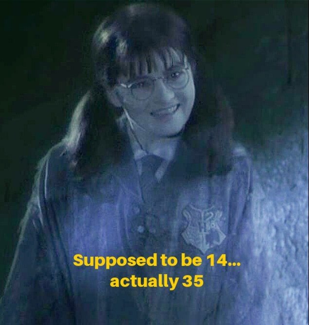 Shirley Henderson as Moaning Myrtle