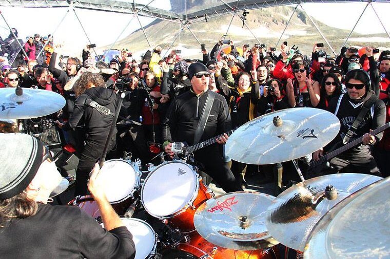 Metallica's Special Freezing Cold Concert
