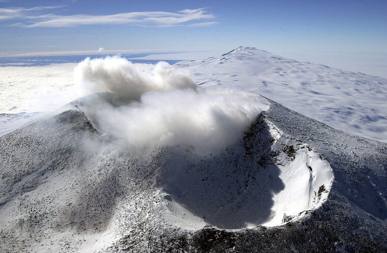 There Is An Erupting Volcano That Shoots Crystals Instead of Lava