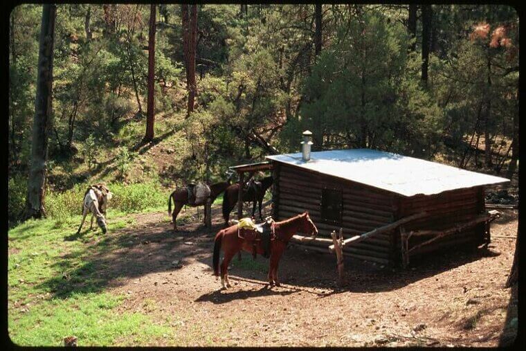 The Gila Wilderness "Primitive" Lodge, New Mexico: Pre-Digital Living