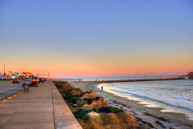 Galveston Seawall, Galveston, Texas - Galveston by Glen Campbell