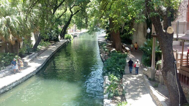 San Antonio River Walk, San Antonio, Texas - New San Antonio Rose by Bob Wills