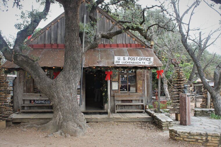 Luckenbach Post Office, Luckenbach, Texas - Luckenbach, Texas by Waylon Jennings