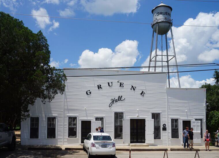 Gruene Hall, New Braunfels, Texas - Take Me Out to a Dancehall by Pat Green