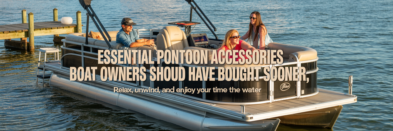 Essential Pontoon Accessories Boat Owners Should Have Bought Sooner