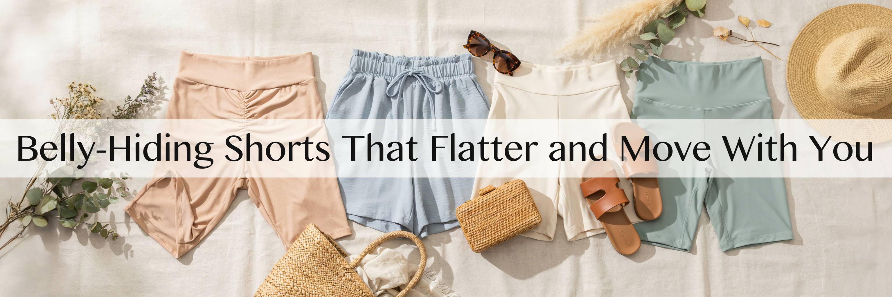 Belly-Hiding Shorts That Flatter and Move With You