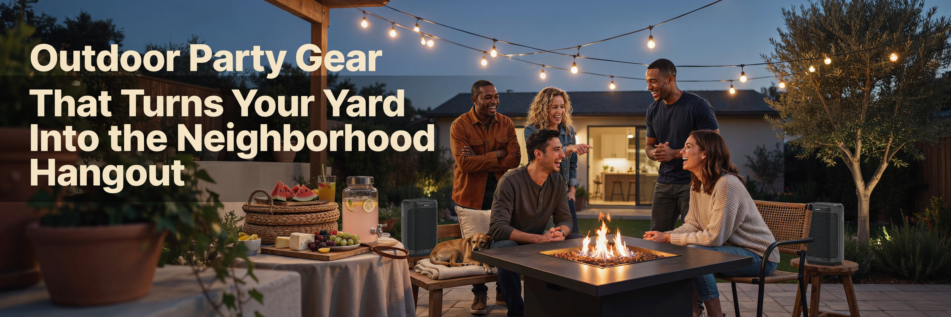 Outdoor Party Gear That Turns Your Yard Into the Neighborhood Hangout
