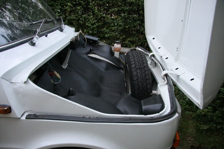 Trunk-Mounted Spare Tire Covers