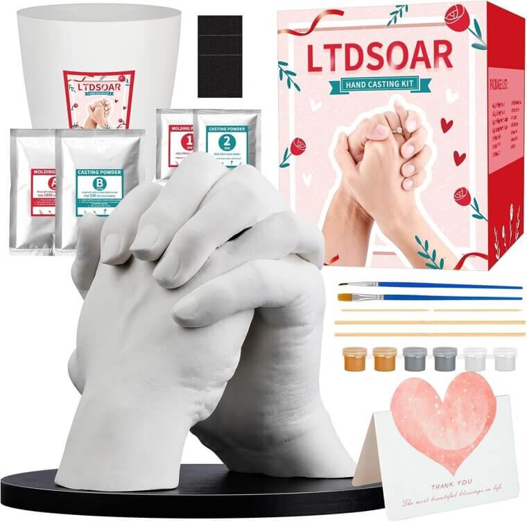 LTDSOAR Hand Casting Kit: Capture Memories with Loved Ones - Don’t Miss the 7% Discount!