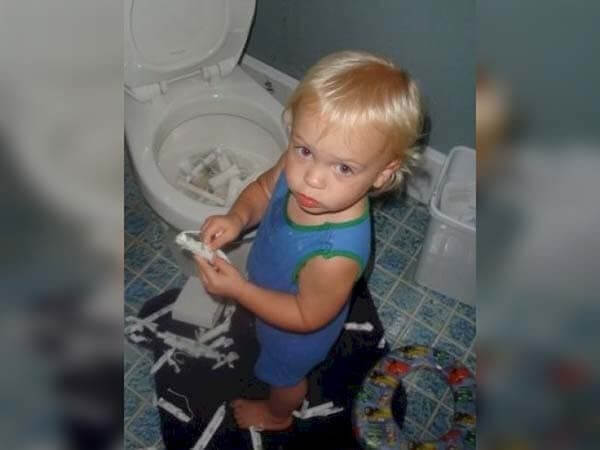 Babies Love Bathrooms, Don’t They?