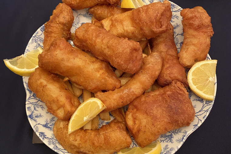 Crispy Beer Battered Fish