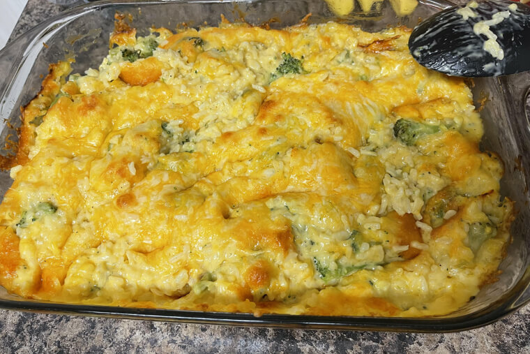 Broccoli and Mushroom Casserole