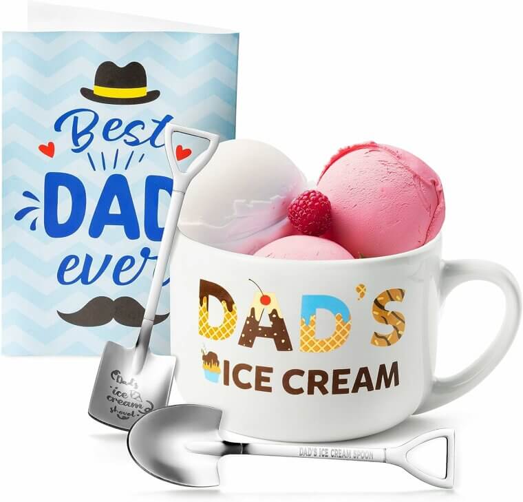 Dad's Ice Cream Gift Set - Perfect for Father's Day! - Enjoy 21% Off!