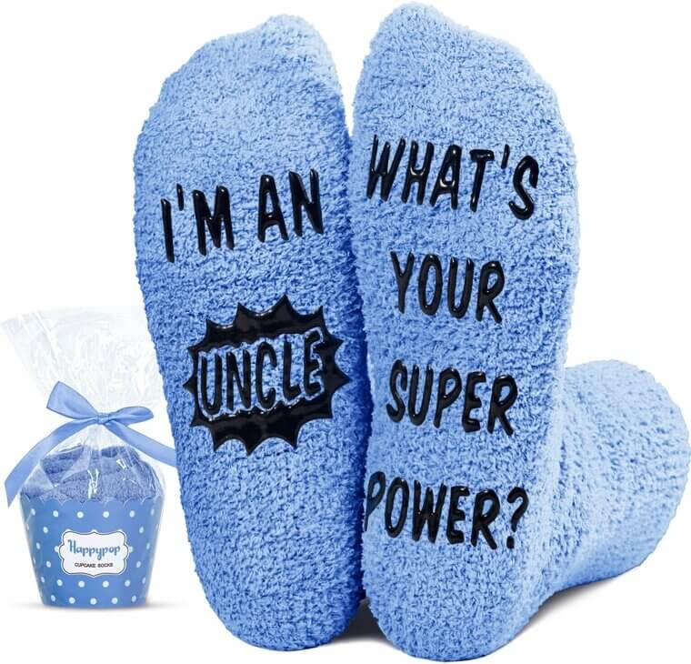 HAPPYPOP Funny Socks - Perfect Gifts for Him & Family