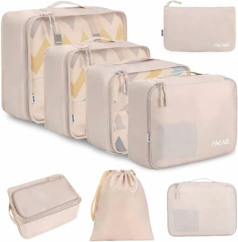 BAGAIL Packing Cubes - Organize Your Travel Essentials Today! - Enjoy 32% Off!