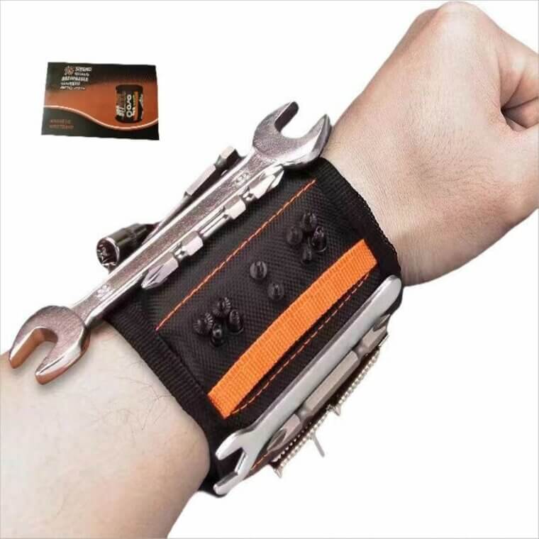 Magnetic Wristband for Easy Tool Access - Perfect Gift for DIY Lovers