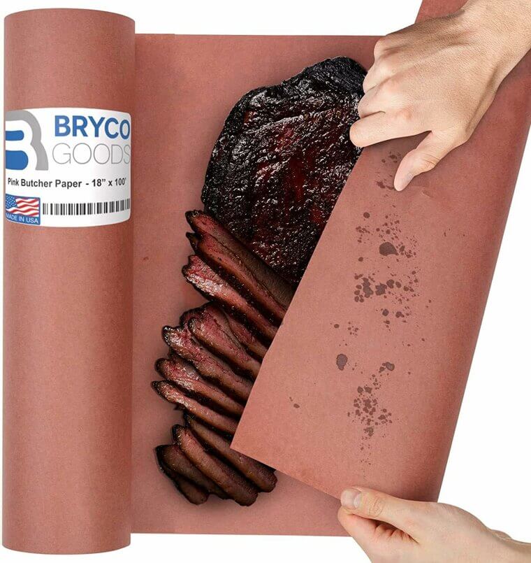 Pink Butcher Paper for Perfect Meat Smoking - Unwaxed & Uncoated - Now 13% Off!