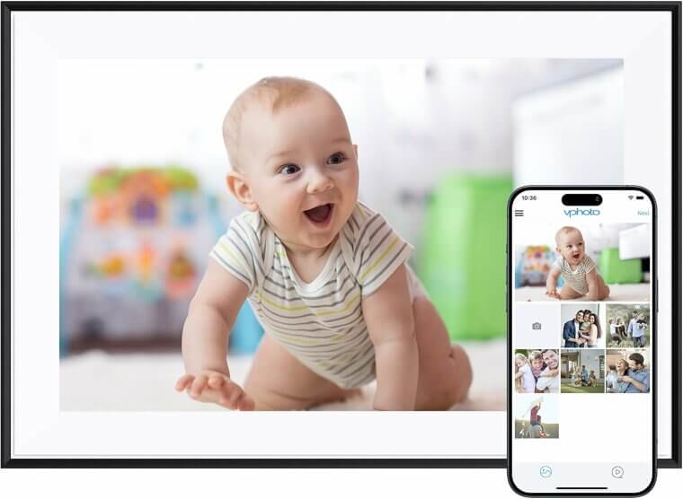 Dragon Touch Frame - Instantly Share Memories with Ease - Enjoy 16% Off!