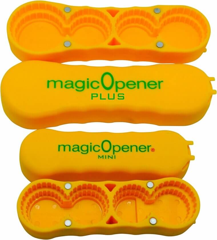 Arthritis Bottle Opener - Effortlessly Open 16 Cap Sizes!