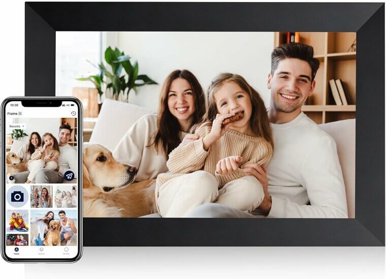 AEEZO WiFi Photo Frame - Share Memories Effortlessly!