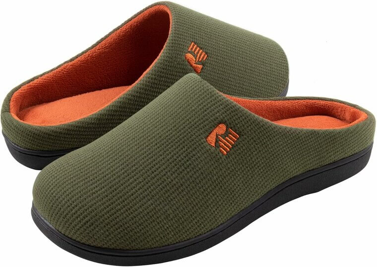 RockDove Men's Memory Foam Slipper - Comfort for Every Step - Enjoy 45% Off!