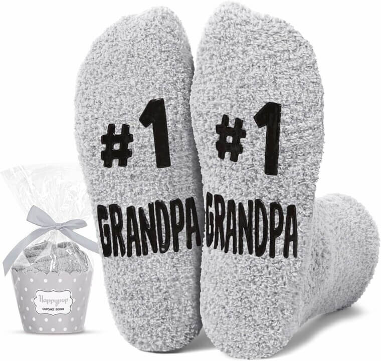 Grandpa Socks Gifts - Perfect Birthday Surprise for Granddad