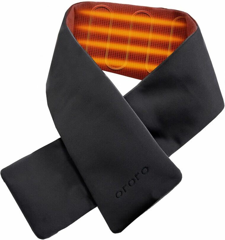 ORORO Heated Scarf - Up to 12 Hours of Cozy Warmth