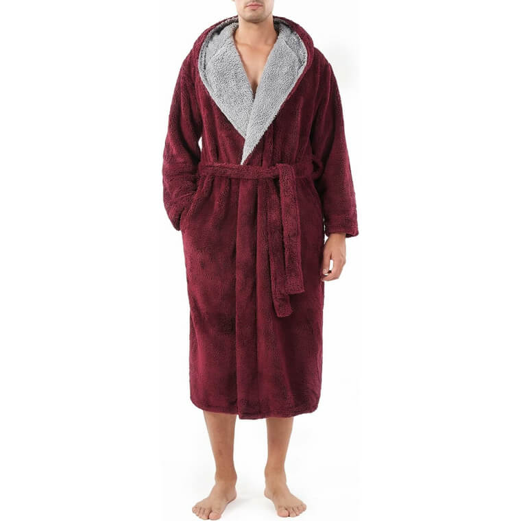 David Archy Plush Robe - Cozy Comfort for Men