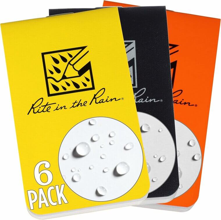 Rite in the Rain Wallet Notebook - Ultimate Tiny EDC Essential