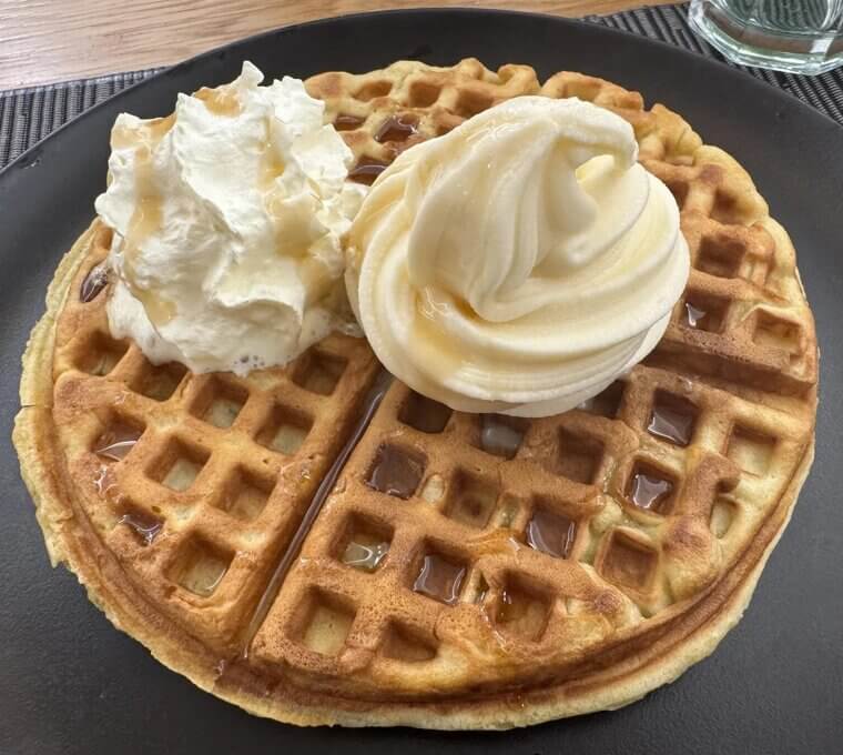 Waffles With Syrup
