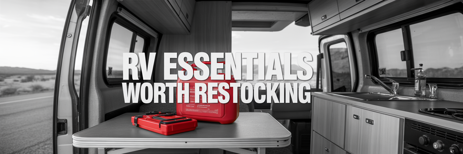 Smart RV Essentials Worth Restocking for Travel in 2026 🚙⛺️