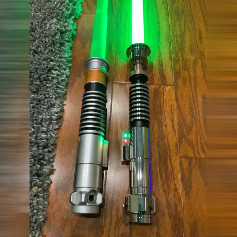 $10 Lightsaber vs. $400 Lightsaber