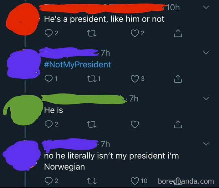 Is it Trump they are on about?