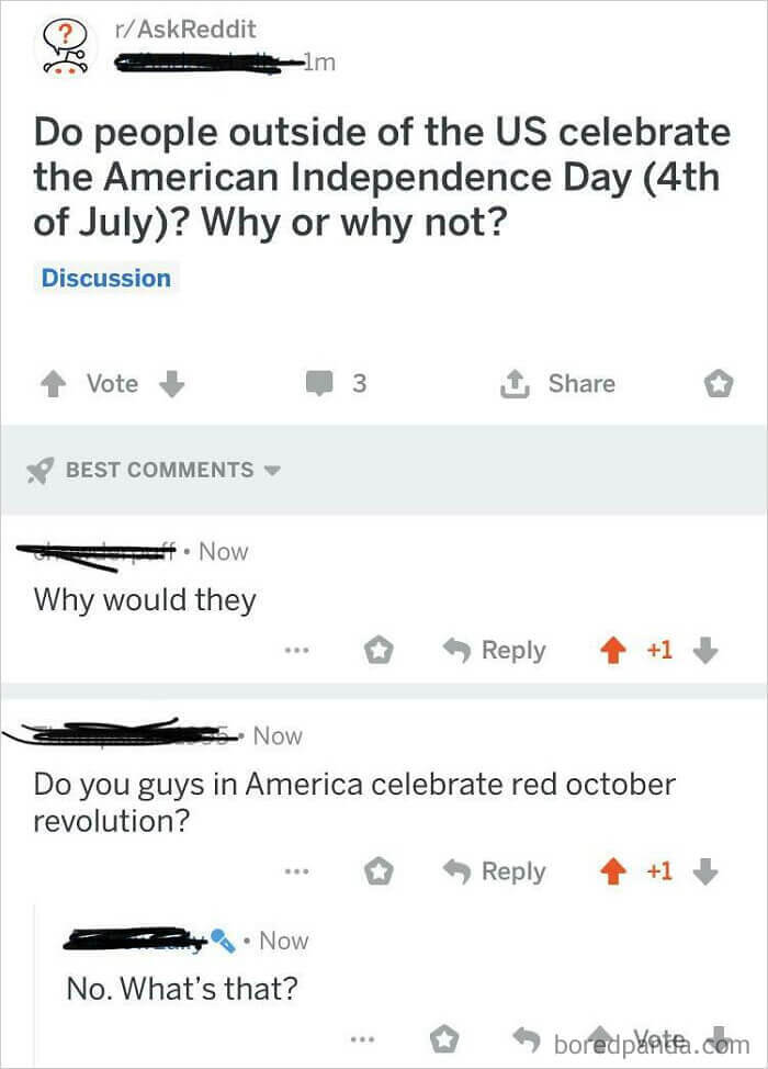 Why not?
