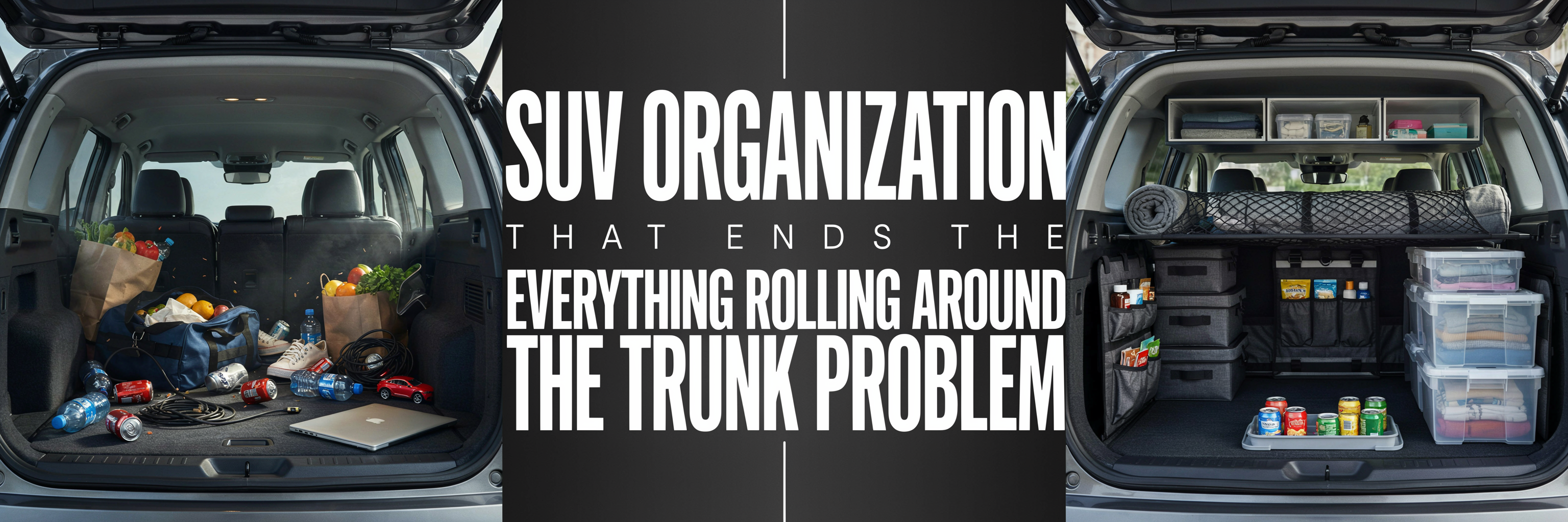 SUV Organization That Ends the Everything-Rolling-Around-The-Trunk Problem