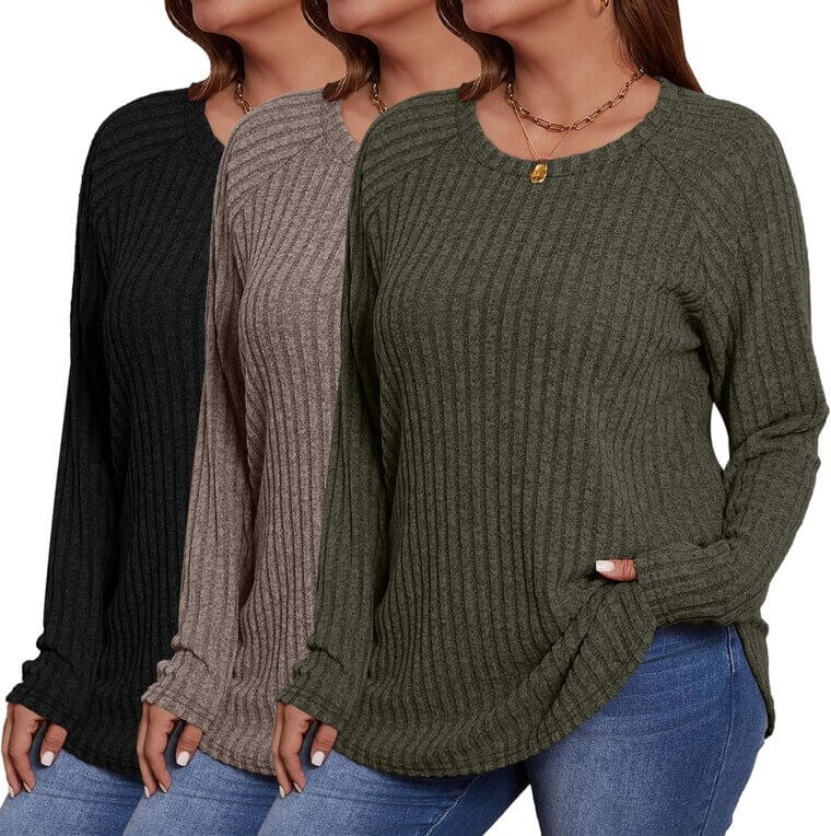 Ficerd Plus Size Tunics - Stylish Comfort for Every Occasion - Enjoy 10% Off!