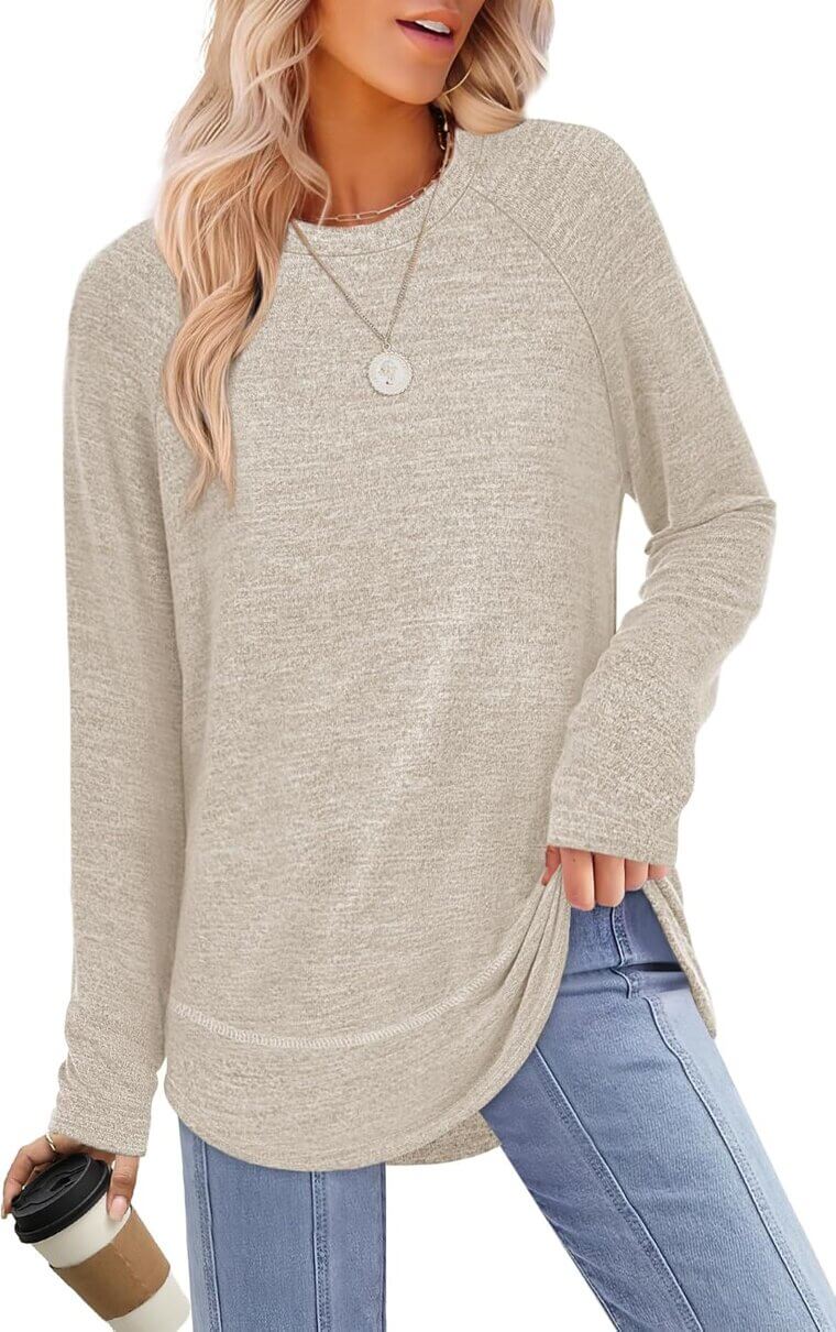 Sampeel Tunic Tops - Stylish Loose Fit for Women - Enjoy 53% Off!