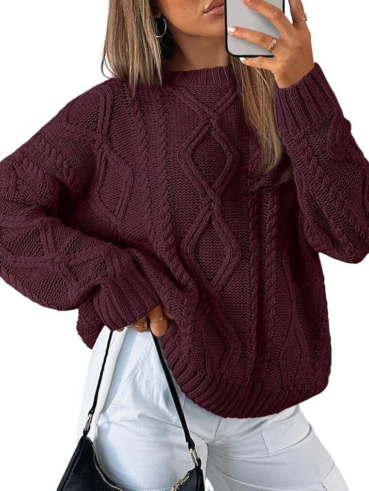 Trendy Queen Oversized Sweater - Cozy Style for Every Occasion - Now 33% Off!